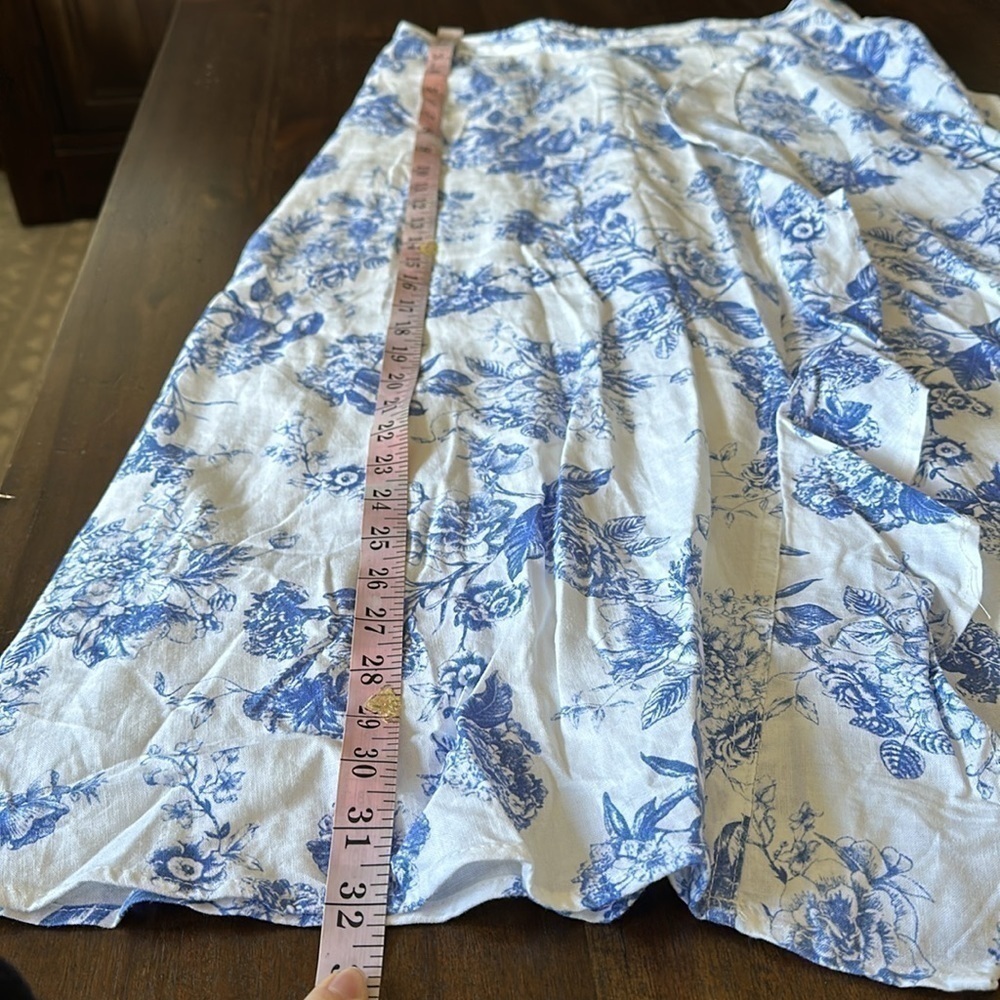 Land n Sea midi skirt with ruffle small or medium - Picture 6 of 6